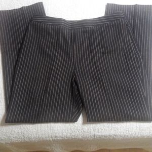 NWOT wool stripe lined pants high end quality made in Italy sz 14